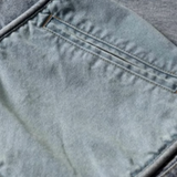 Contrasting Color Pocket Denim Jacket