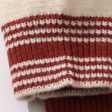 Preppy Style Argyle Knit