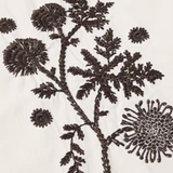 Contrast Embroidery Shirt