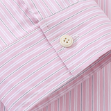 China Button Stripe Shirt
