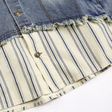 Shirt Stitching Denim Jacket