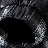 Stand Collar Tye Dye Coat