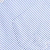 Fake Two Hem Stripe Shirt