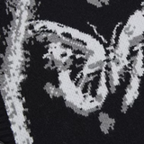 Visual Butterfly Jacquard Cardigan