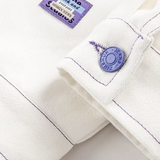 Beads Piping Denim Jacket