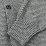 Shirt Collar Fake Two Knit Cardigan