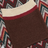 Voluminous Toxic Pattern Cardigan