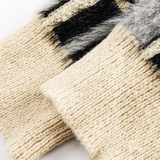 Mohair Check Cardigan