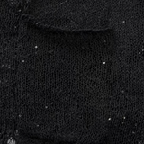 Sheer Hollow Out Jacquard Knit