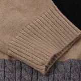 Mix Line Motif Sweater