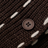 Multi Cargo Pocket Contrast Cardigan