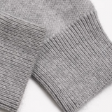 Jacquard Letter Rib Sweater