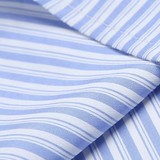 Vintage Blue Striped Shirt