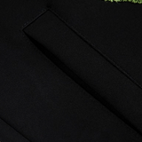 Tulip Motif Baseball Jacket