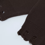 Two Tone Broken Sweater