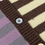 Stripe Dots Docking Cardigan