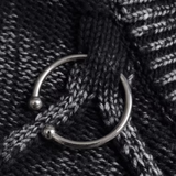 Gradiention Argyle Broken Sweater