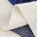 Geomatic Jacquard Pattern Sweater