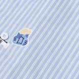 Reverie Stripe Blue Shirt