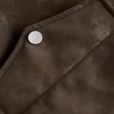 Exotic Pattern Fur Collar Down Jacket