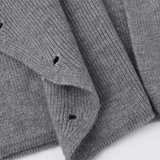 Relaxed Button Design Knit