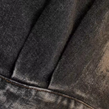 Spray Paint Washed Denim Jacket