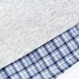 Fake Two Plaid Docking Shirt