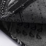 Paisley Pattern Denim Shirt
