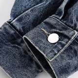 Contrasting Butterfly Denim Jacket