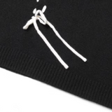 Drawstring Deco Sweater