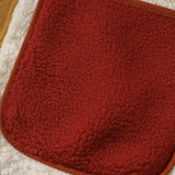 Cheerful Color Block Cozy Fur Jacket