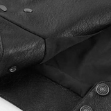 Contrast White Block PU Jacket