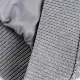 Denim Stitching Woolly Jacket