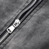 Distressed Denim Pocket Jacket