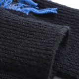 Color Point Broken Style Cardigan