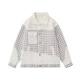 Patchwork Checker Jacket