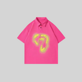 Polo Collar Effect T-Shirt