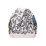 Dinosour Rock Star Knit