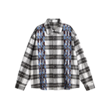 Striped Check Pattern Shirt
