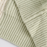 Relaxed Cable Stitching Sweater