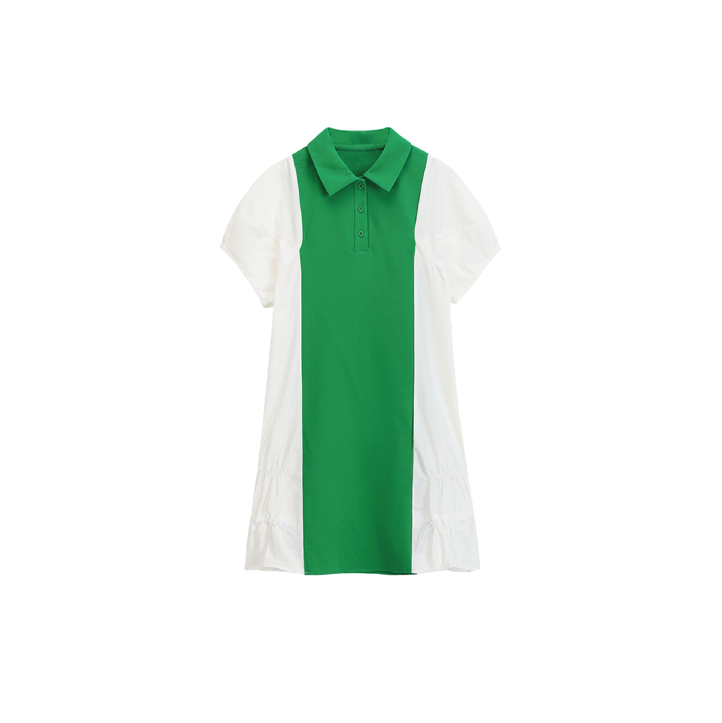 Polo Center Green Dress