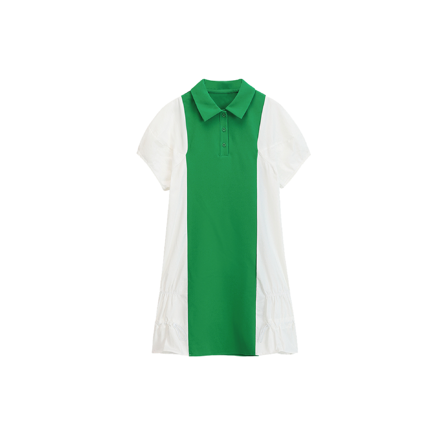 Зеленое платье Polo Center