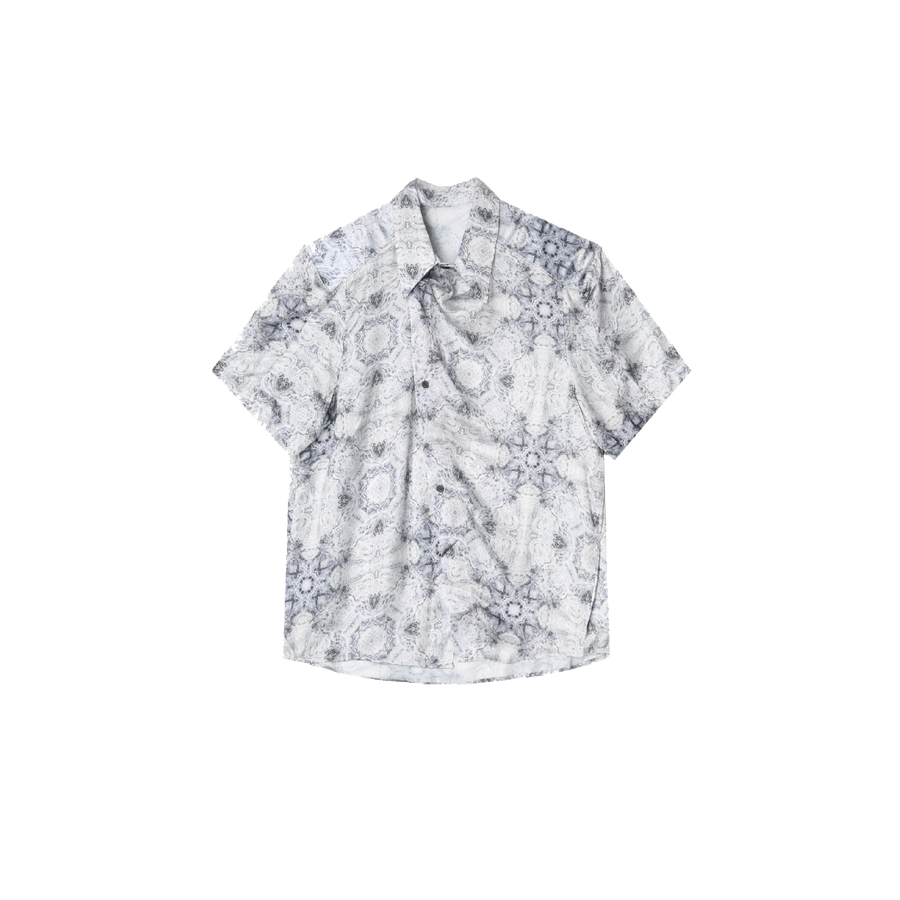 Unbalance Padded Loose Shirt – U:UME