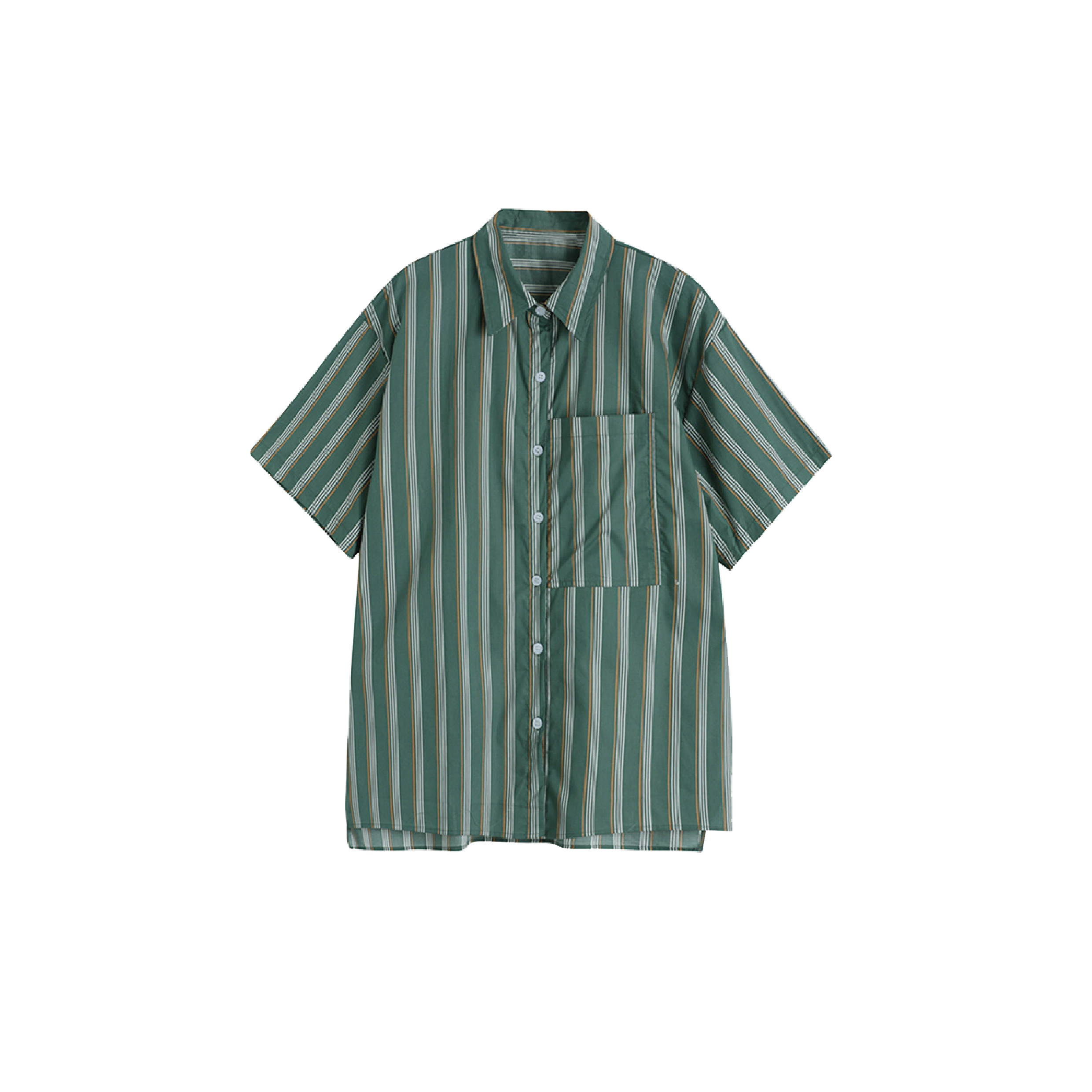 Colored Vertical Stripe Shirt
