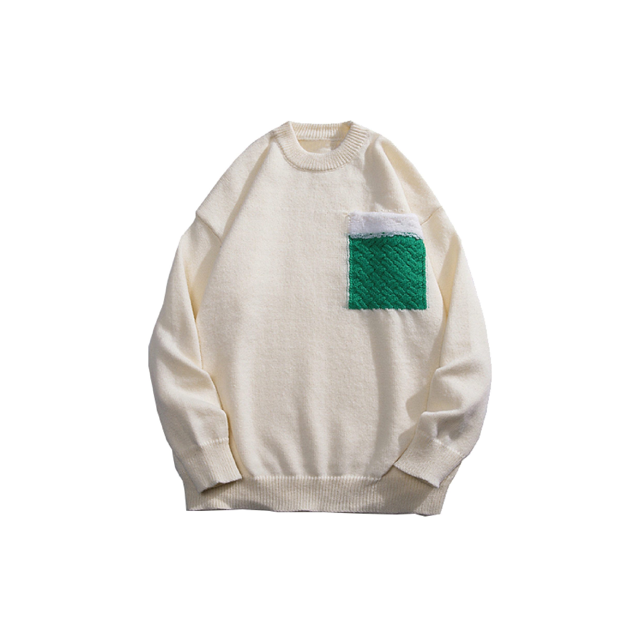Pocket Point Jersey Sweater ---- out of stock