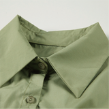 Chain Belted Army Shirt