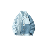 Stand Collar Wave Design Jacket