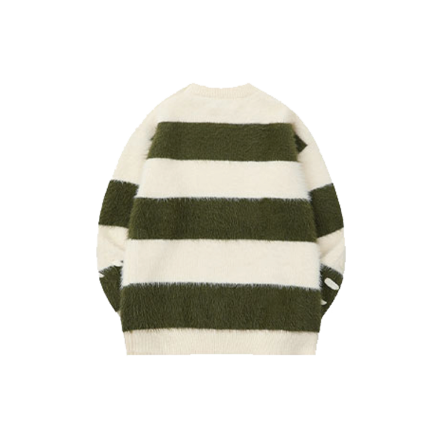 Mohair Wide Stripe Sweater