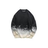 Flecked Gradient Jersey Sweater