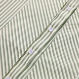 Long Tie Striped Shirt